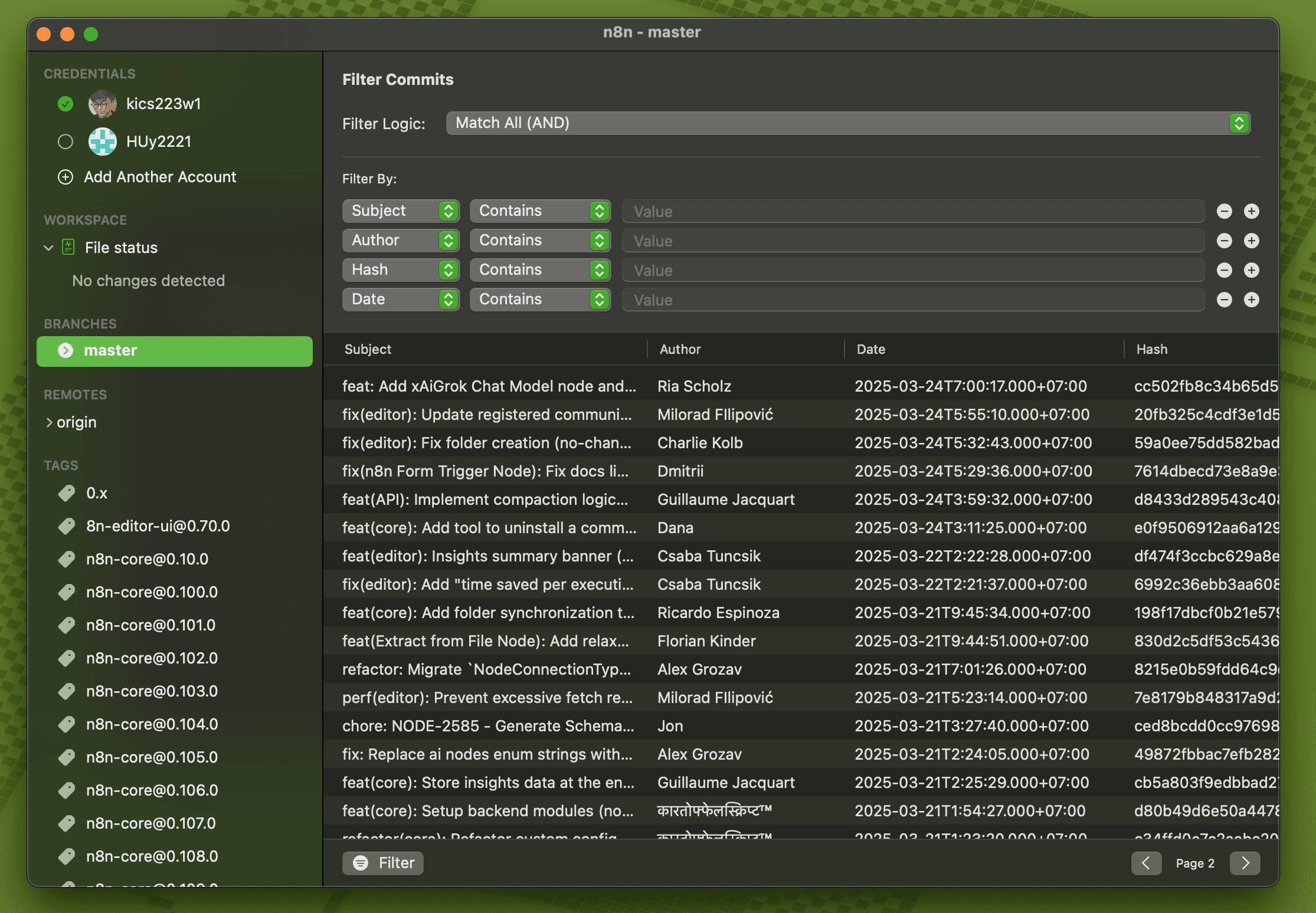 GitDesktop Screenshot